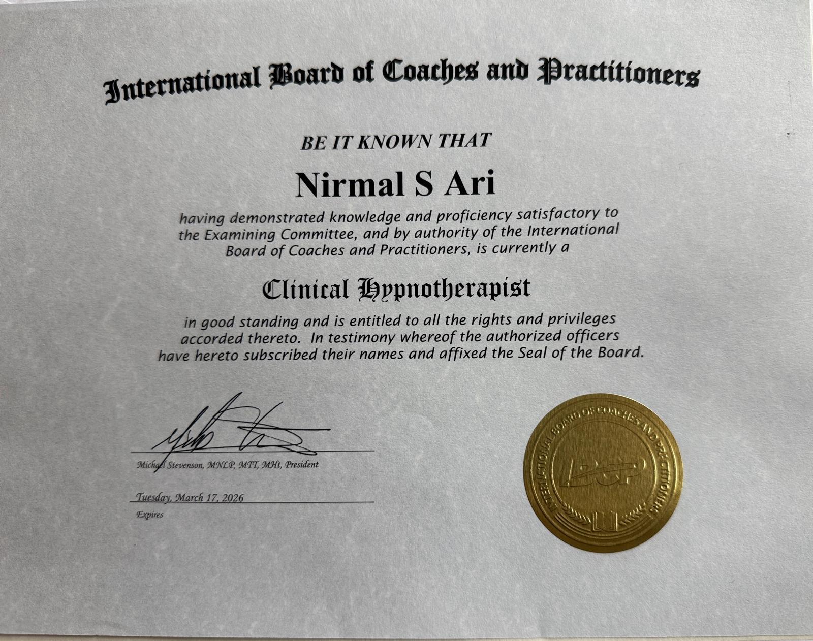 International Board of Coaches